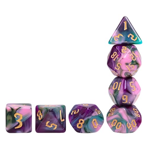 Epic Forge-7 Dices set - Night Elves - Image 2