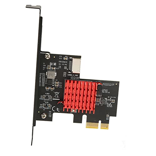 Tarjeta de expansión USB3.2 Gen2 frontal Tipo E de 10Gbps con chip ASM3142 para PC 5