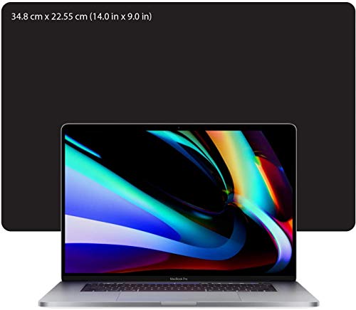 Image of Microfiber Screen Keyboard Cleaner Keyboard Screen Protector, XL Cloths Keyboard Covers /Screen Imprint Protection and Microfiber Sticker for 16 inch MacBook Pro Laptops