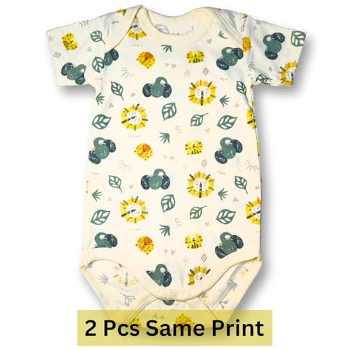 TuddyBuddy 100% Cotton Romper/Bodysuit for Baby Boys