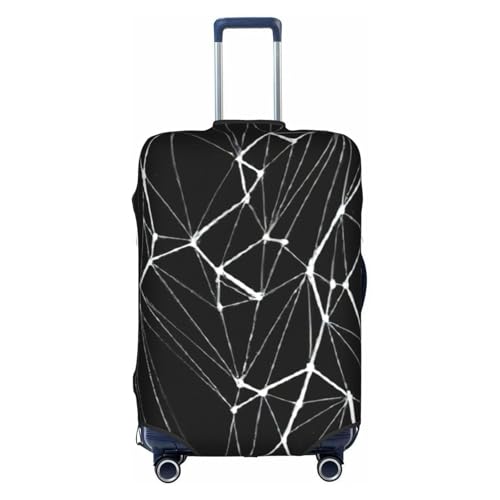 Heart Print Suitcase Protector Dust-Proof Case Men Women Travel Fits 18-32 Inch Luggage