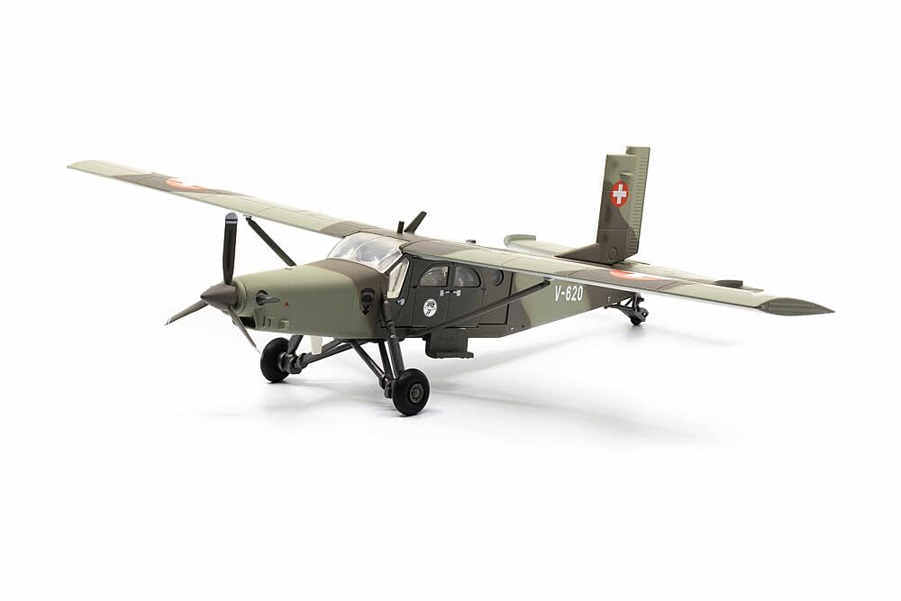 85001615 1/72 Pilatus PC-6 V-620 transport powietrzny sezon 7 zestaw modelarski, wielokolorowy