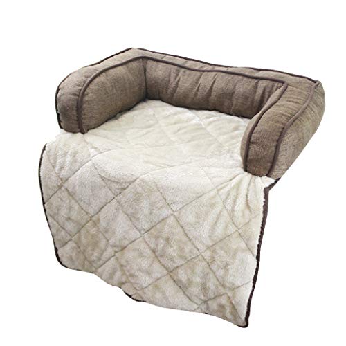 Bravetoshop Pet Bed for Dog and Cats Orthopedi Cushion Bed Soft Plush Sofa