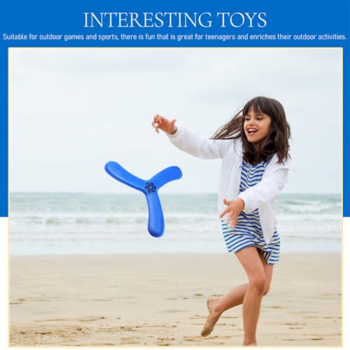 GALPADA 2 piezas Boomerang Volador de EVA para adolescentes, juguete ligero para actividades al aire libre con fácil acción de retorno, deporte para promover el desarrollo de la amistad miniatura 3