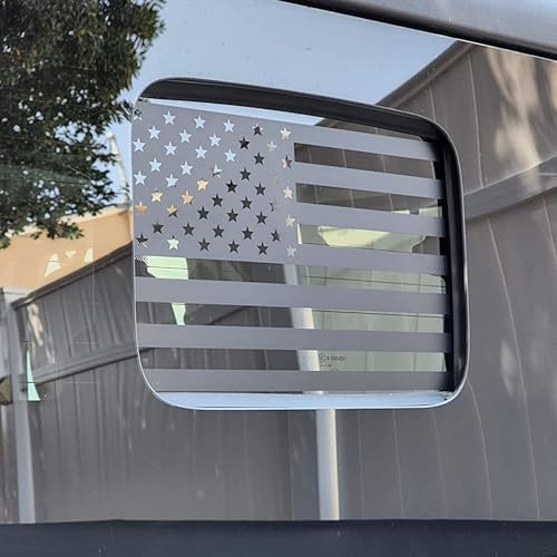 Zxiaochun Rear Window American Flag Decal for Jeep Gladiator JT 2020-2026