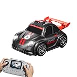 FYKTIK Remote Control Car with Camera, RC Car with 2.4 Inch Screen Controller, Drift Induction Racing Car Toy with Photo Video Recording, Follow Mode and Auto Demonstration, Kids RC Car Gift (Black)
