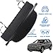 Marretoo for Jeep Cherokee Cargo Cover 2014 2015 2016 2017 2018 for Jeep Cherokee Accessories Black Retractable Trunk Cover Security Shield Shade