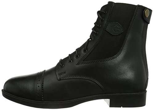 Kerbl Reitstiefelette Schnürstiefelette Monaco Glattleder, Schwarz, 39, 324569