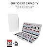 Anyskill Switch Game Card Case Compatible with Nintendo Switch&Switch OLED Game Card or Micro SD Cards,Portable Switch Lite Game Card Storage with 24 Sufficient Capacity Card Slots.