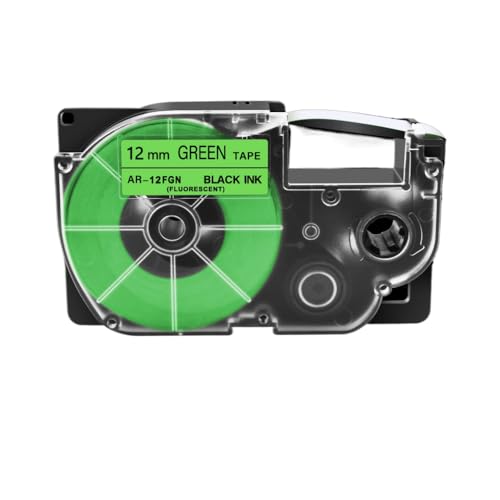 ���x���v�����^�[�p12mm XR���x���e�[�v KL120 KL60 KL130 XR12WE XR12X XR9WE XR18WE(�u���b�N�I���t���I�O���[��)