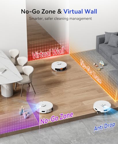 Robot Vacuum with Self-Emptying Station