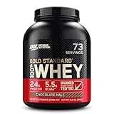 Optimum Nutrition Gold Standard 100% Whey Protein Powder, Chocolate Malt, 5 Pound