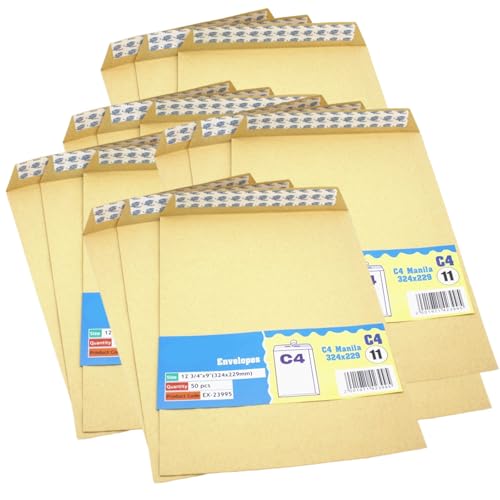 Enveloppes d'expédition en papier de bureau avec fermeture autocollante