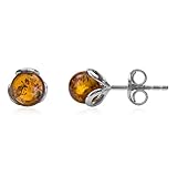 Tamaño de los pendientes (alto x ancho x largo): 0,6 x 0,6 x 0,6 cm; peso: 1,1 g.