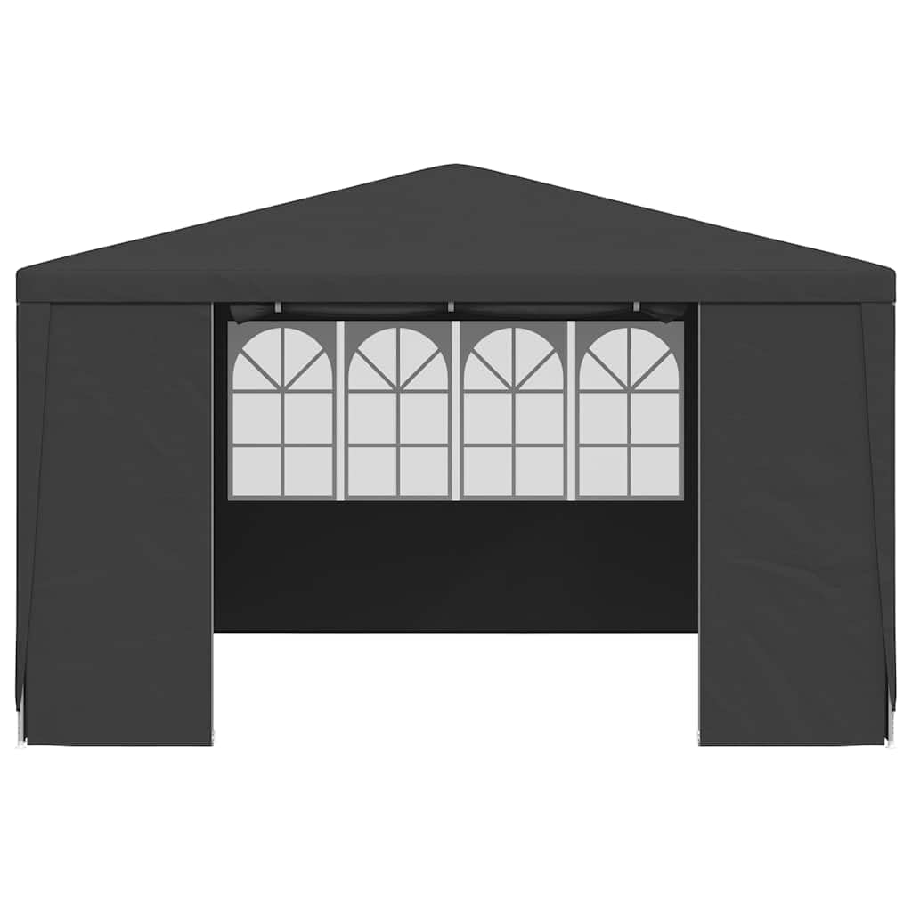 Festnight Pavillon 4x4 m Partyzelt mit Seitenteilen Wasserfestes Gartenpavillon Party Zelt Outdoor Garten Zelt