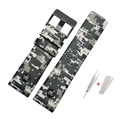 Run Ken Dieselƌ݊̂C^ÃU[̎vш DZT2002 DZ7314 7406 4471 7332 4476BRARP 22MM 24mm 26mmuXbgjgȃXgoh(08-black buckle,26mm