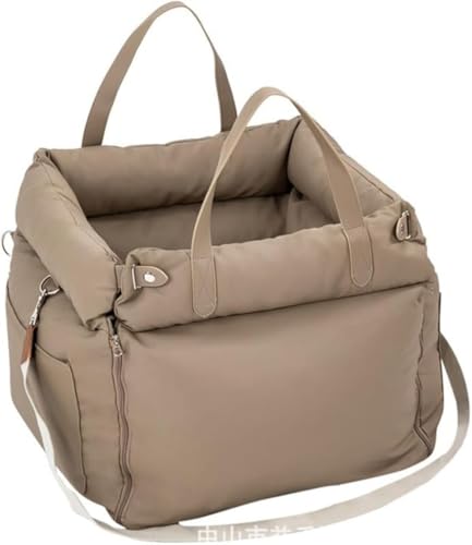 CokBlu車用犬用ベッド & 屋外用ペットマット|レザー防水素材 カーシート保護機能付き 取り外して洗える設計 家庭用・アウトドア兼用 ペットの快適空間を提供