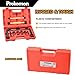 Prokomon 12 Pieces Motorcycle Valve Spring Compressor Tool with Valve Lapping Kit/Valve Grinding Tool for Motorcycle, ATV, Car, Small Engine