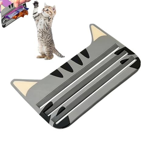 Estrusore di Cibo per Gatti,Estrusore Per Stampa 3D Snack Animali Domestici Riutilizzabili - Strumento Per Strisce Di Cibo Per Gatti,Per Piccoli Grandi Gattini Casa Interno Esterno Giardino