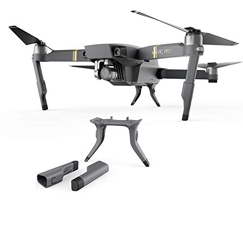 PGYTECH Mavic Pro Extended Landing Gear Leg Support Protector Extension Replacement ONLY Fit For DJI Mavic Pro drone Accessories (NOT Compatible Mavic 2 Series)
