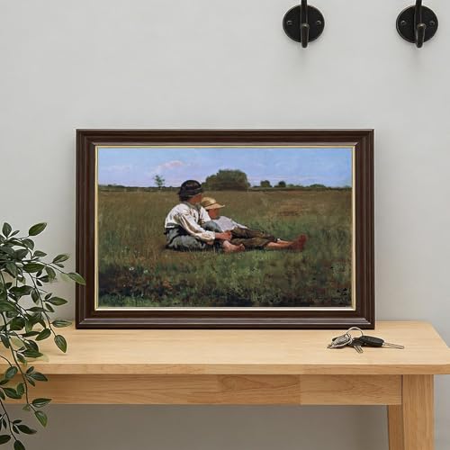 Poster Boys in A Pasture Winslow Homer impression toile tableau suspendu