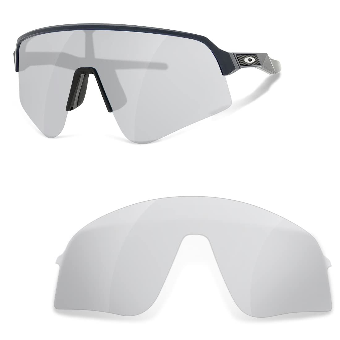 Verres de rechange compatibles avec Oakley Sutro Lite Sweep OO9465, transparent, m