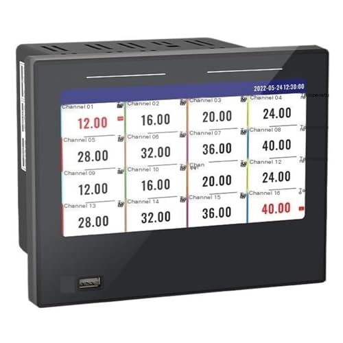 Multi-Circuit Paperless Recorder Temperature Voltage Current Pressure Level Curve Data Acquisition(JJ72 1 channel)
