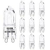 【Breite Anwendung】: Die Halogenlampe kann für Innenräume, Schlafzimmer-Schrank-Downlights, Herde, Wohnmobile, Boote und Wohnwagen verwendet werden, für Pendelleuchten, Hängeleuchte, Kronleuchter, Schreibtischlampen, Akzentlampen, Wandleuchter, Leuchtenersatz.