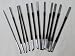 Set of 12 Stone Carving Chisels/Knives