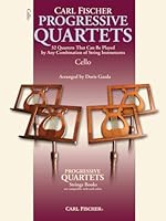 BF71 - Progressive Quartets for Strings - Cello 0825889529 Book Cover