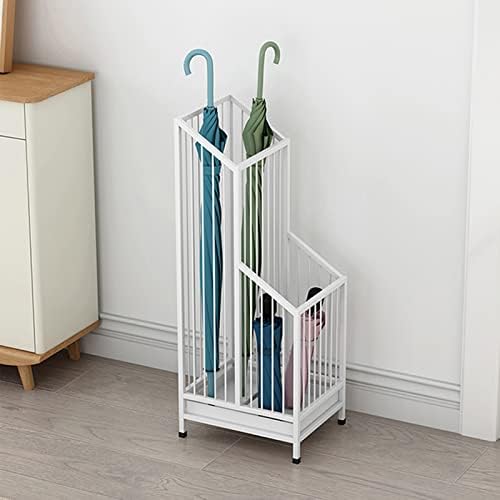 Umbrella Stand with Drip Tray - Space Saving Organizer for Office, Hallway, Porch, and Entryway Storage Solution