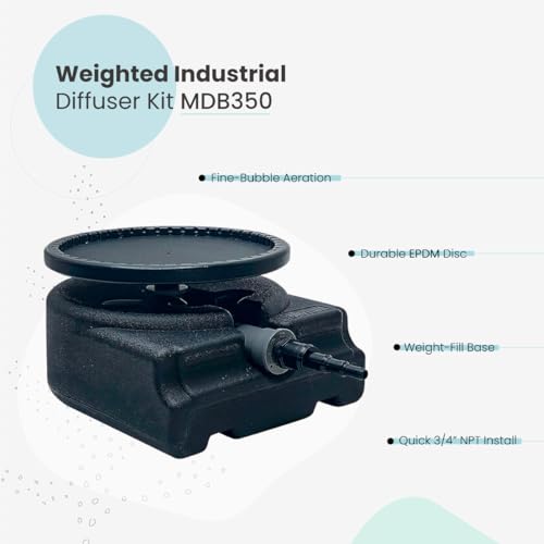 Difusor industrial ponderado MDB 12 pulgadas kit miniatura 2