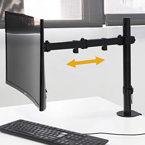 Support ecran pc rotatif et bras orientable inclinable VESA table