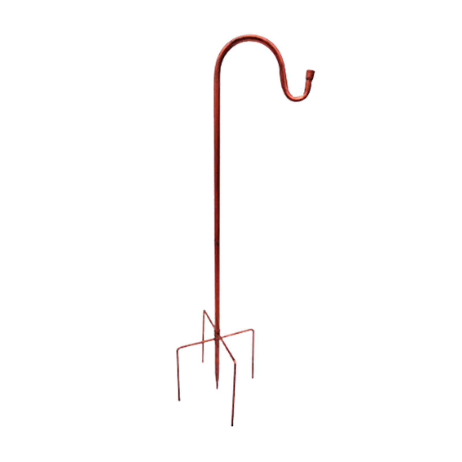 Shepherds Hook Outdoor Garden Hook for Wind Chimes Plant Baskets Bird Feeder 80cm Height-image-20