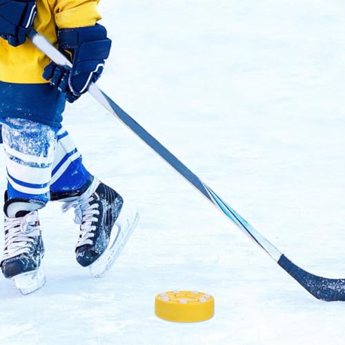 ifundom 2stücke Inline Hockey Pucks Für Training Und Spiel Professionell Robust Und Gleitfähig Geeignet Für Damen Und Herren Zubehör Für Straßeneishockey Und Trockentraining