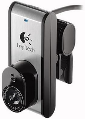 Logitech QuickCam for Notebooks Pro 1.3MP USB 2.0 Webcam w/Built-in Microphone, Laptop LCD Clip-On & Hands-Free Headset