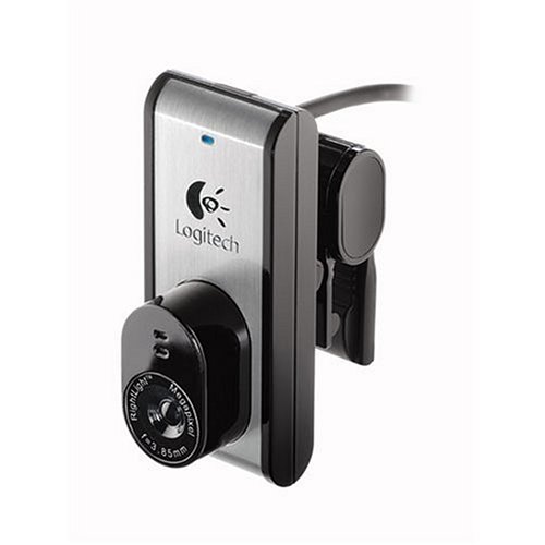 Logitech QuickCam for Notebooks Pro 1 3MP USB 2 0 Webcam w Built-in Microphone Laptop LCD Clip-On Hands-Free