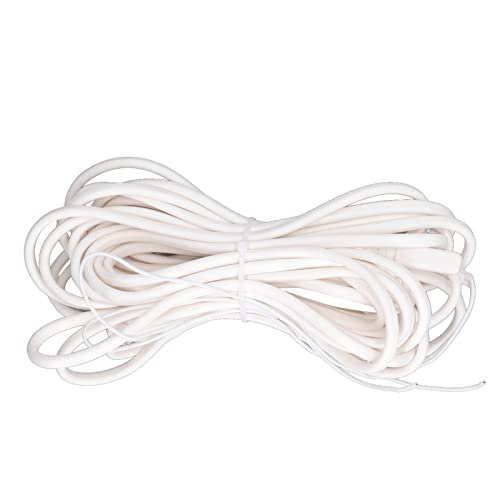 Flexman 5X8mm Rohrheizkabel, 10 m Wärmebandlänge AC220V 400W wasserdichtes Kabel zum Schutz gewerblicher und privater Wasserversorgungsrohre