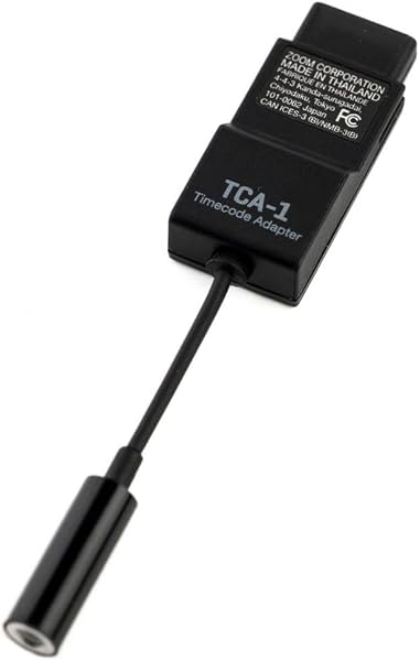 ZOOM タイムコードアダプタ TCA-1 H6studio/H5studio/H6essential/H4essential/H2essential/F3用 コンパクト設計 高精度同期対応 - 1