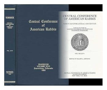 Central Conference of American Rabbis: Yearbook, Volume Xcvi, Snowmass, Colorado 1986