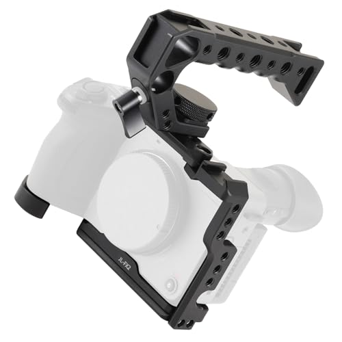Jaula de cámara para vlogs con visibilidad transparente FX2 en rodajes urbanos