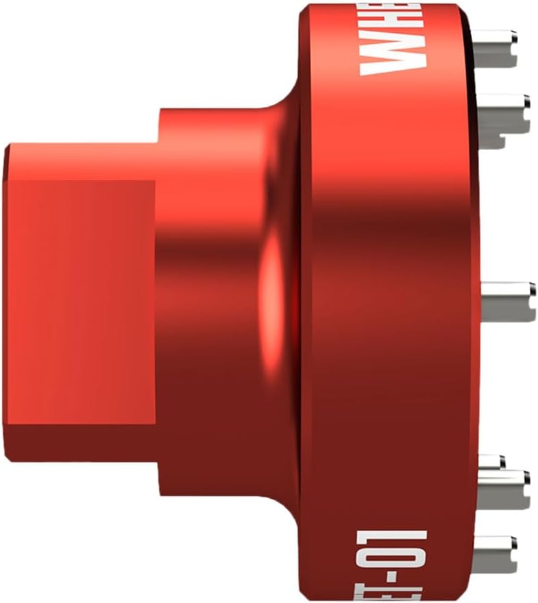 Wheels Manufacturing CNC Aluminum Pinion Gearbox 8-Pin Lockring Socket for E-Bike Gearbox Service, Compatible with 1/2" Drive,