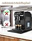 NETONDA Unterlage für Kaffeevollautomat Silikonmatte für Küchenmaschinen Zubehör Anti-Rutsch Wasserdicht Silikonunterlage für Kaffeemühle Siebträger, 48 x 30 cm, Schwarz