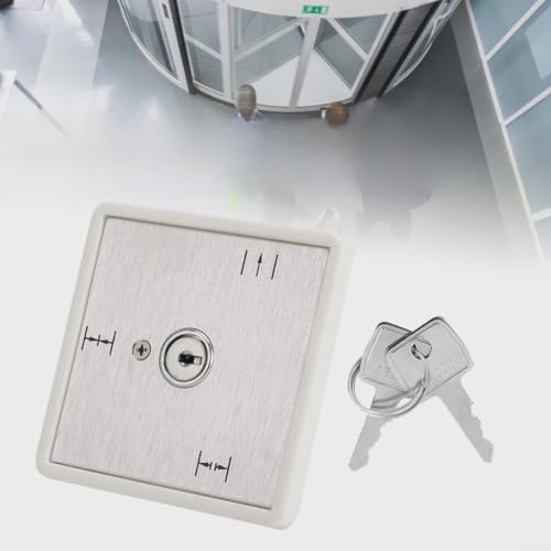 Selector de llave de 5 posiciones con panel de aluminio resistente a la intemperie 6
