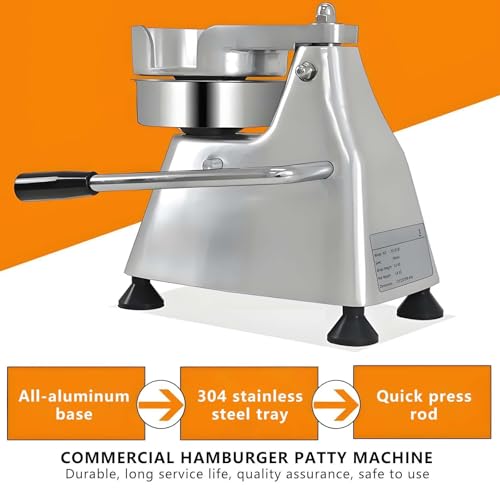 Machine à galettes de hamburger pour façonner vos steaks hachés sans coller - 4