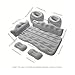 jtymx Heavy-Duty Car Air Mattress - SUV Rear Bed with Fast Inflation/Deflation, Portable Inflatable Sleeping Pad for Truck, Camping, Home - Easy-Clean