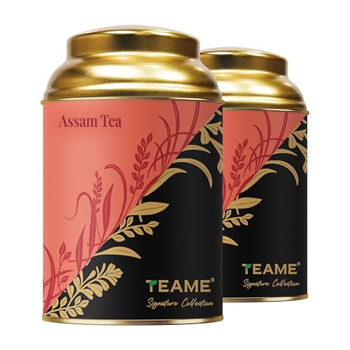 Image of TE-A-ME Assam Loose Tea, 50 grams (Pack of 2) | Black Tea | Assam Tea
