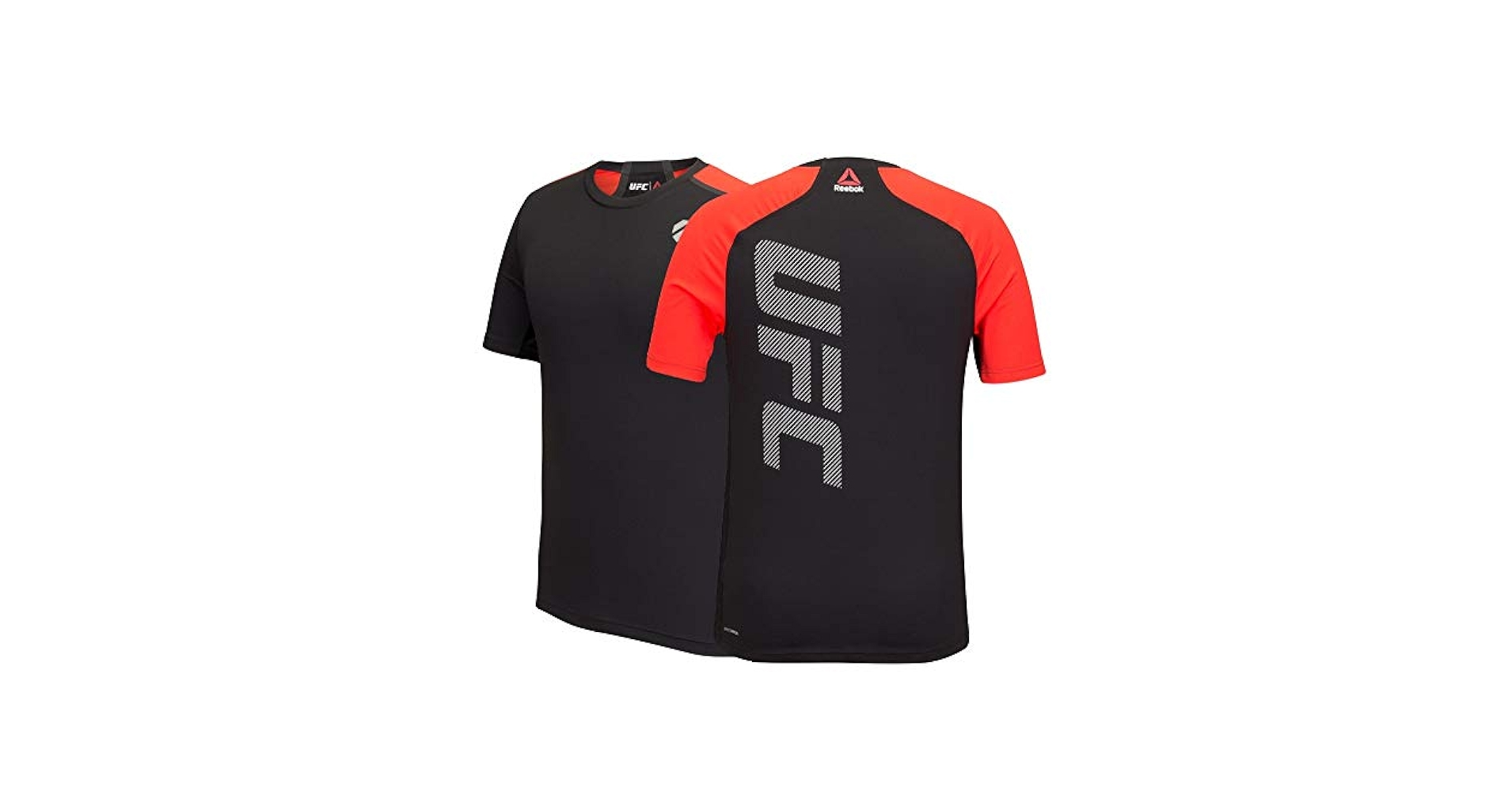 Amazon.com: Reebok UFC Men's Black Training Short Sleeve T