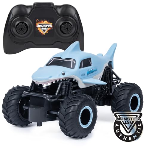 Monster Jam, Veicolo Radiocomandato Megalodon, Scala 1:24, 2.4 Ghz, dai 4 Anni - 6044952