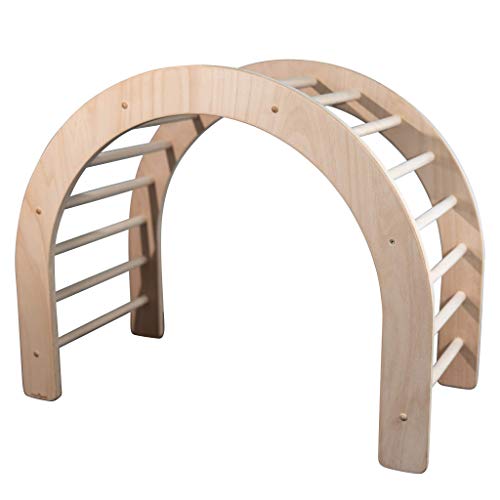 KlapperSpecht Kletterbogen Extragroß 80 cm hoch, 100% Handmade in Germany, fertig montiert Cover